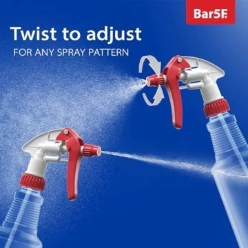 Durable 16-Ounce BPA-Free Spray Bottles for Kitchen & Garden