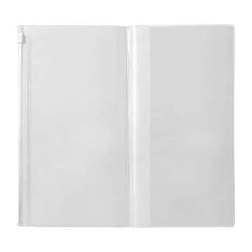 Midori Traveler's Notebook Refill #8 Clear Zipper Pocker