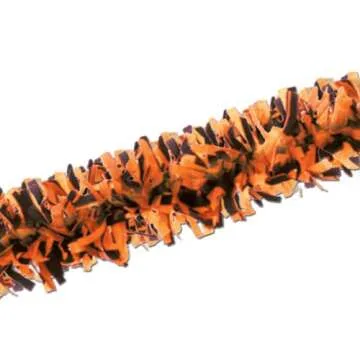 Beistle Orange & Black Pkgd Tissue Festooning Roll for Parties