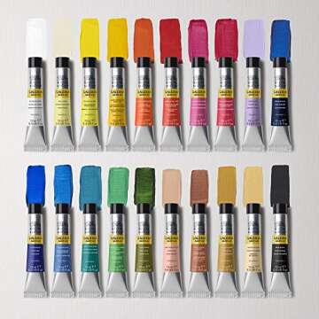 Winsor & Newton Galeria Acrylic Paint Set - 20 Colors