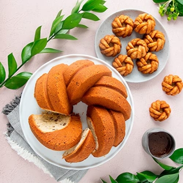 Nordic Ware 75th Anniversary Bundtlette Pan for Perfect Cakes