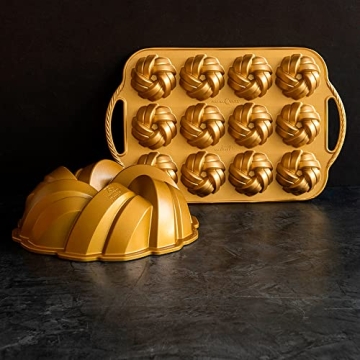 Nordic Ware 75th Anniversary Bundtlette Pan for Perfect Cakes