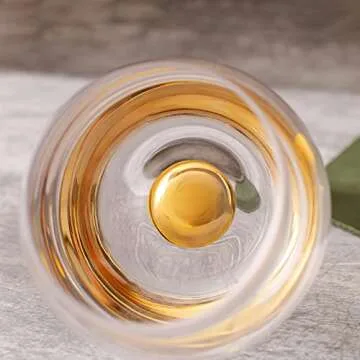 Lysenn Stemless Wine Glasses - Hand Blown Crystal Set