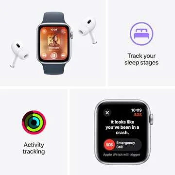 Apple Watch SE 2nd Gen GPS 44mm Smartwatch for All