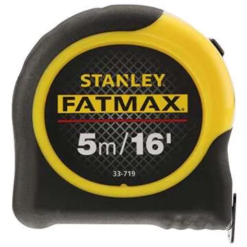 STANLEY FATMAX Classic Tape with Blade Armor, 5m/16ft