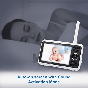 VTech VM350-2 Baby Monitor with 5-Inch Screen