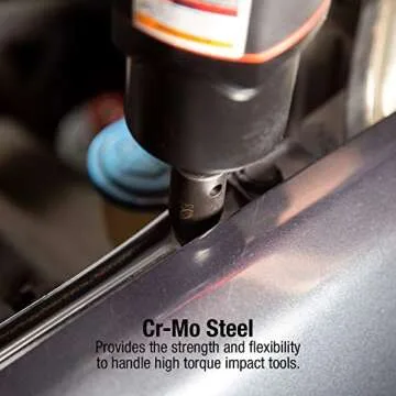 Sunex 2645 Impact Socket Set, 26-Piece, Metric Range