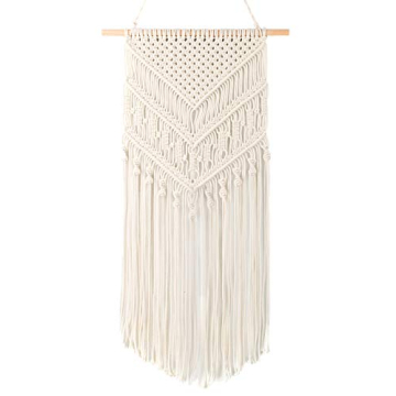 Boho Chic Macrame Wall Hanging Geometric Art Decor TIMEYARD