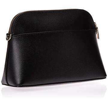 MICHAEL Michael Kors Large Zip Dome Crossbody Black One Size