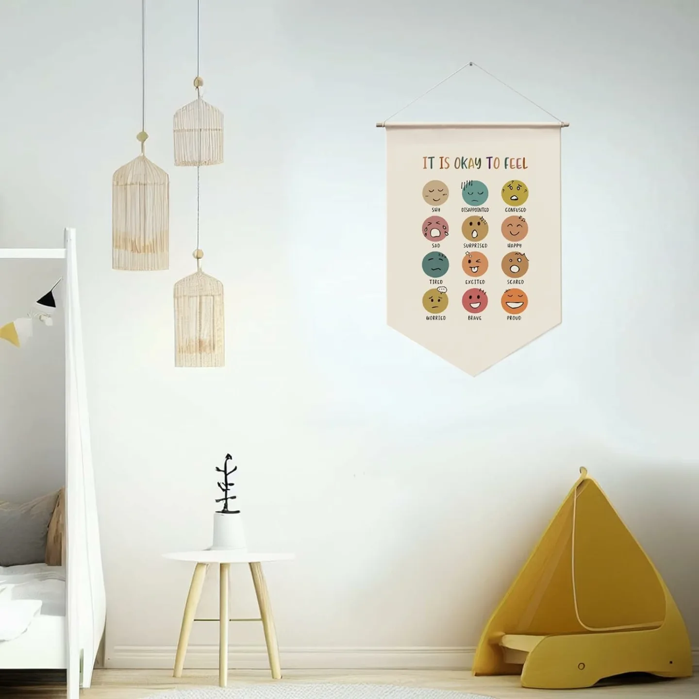 Mental Health Wall Hanging - Playroom & Classroom Decor