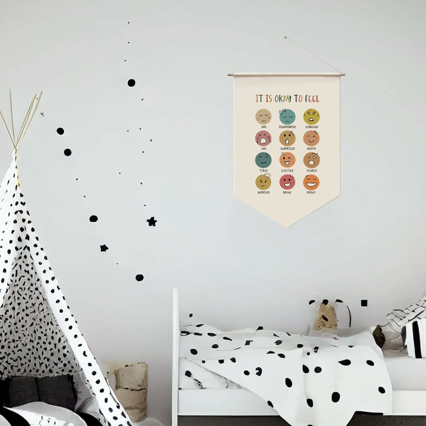 Mental Health Wall Hanging - Playroom & Classroom Decor