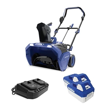Snow Joe 24V-X2-20SB Cordless Snow Blower Kit with Batteries