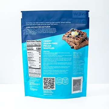 Fisher Pecan Flour, 32 Ounces, Naturally Gluten Free, No Preservatives, Non-GMO, Keto, Paleo, Vegan ...