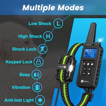 Dog Training Collar with 7 Training Modes and Remote