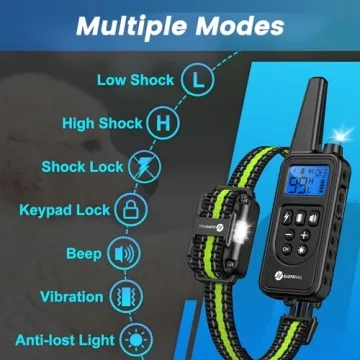 Dog Training Collar with 7 Training Modes and Remote