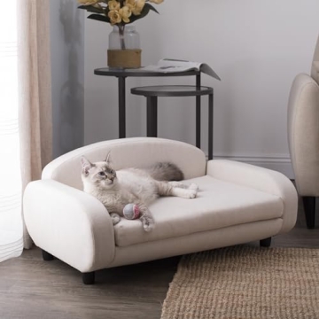 Paws & Purrs Modern Pet Sofa for Cats and Dogs - Comfortable & Stylish