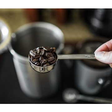 IZELOKAY 304 Coffee Scoop - Stainless Steel Measuring Spoon