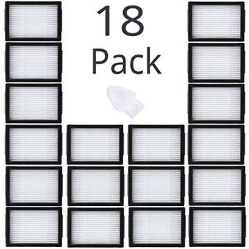 Replacement HEPA Filter Compatible for iRobot Roomba Combo i,e,j Series:E5 E6 i1 i3 i4 i5 i6 i7 i8 J5 J6 J8 And All Plus Versions 18-Pack