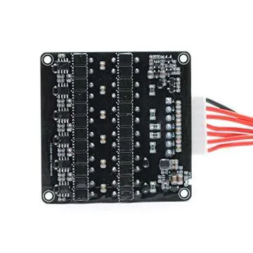 4S 5S 6S 5A Capacitor Active Equalizer Balancer LiFePO4 LFP Lithium Li-ion Lipo/Titanate LTO Battery Active Energy Transfer Balance Board for Battery Car Audio Group Balancer