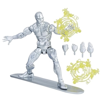 Collectible MARVEL Legends Silver Surfer 6-Inch Action Figure with Board Accessory