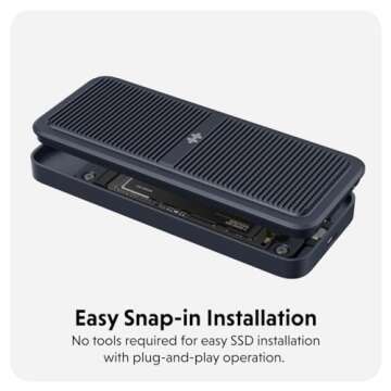 HyperDrive Next 40Gbps USB4 M.2 NVMe SSD Enclosure