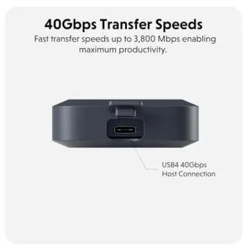 HyperDrive Next 40Gbps USB4 M.2 NVMe SSD Enclosure