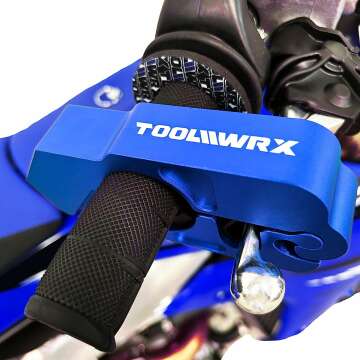 ToolWRX Heavy Duty Motorcycle Handlebar Lock Grip - Ultimate Anti-Theft Security