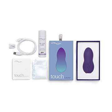We-Vibe Touch Mini Clitoral Vibrator for Women - Vibrating Sex Toy for Her - Clitoris Stimulator Massager with 8 Vibration Modes - All Erogenous Zones - Silky-Soft Silicone - Waterproof - Rechargeable