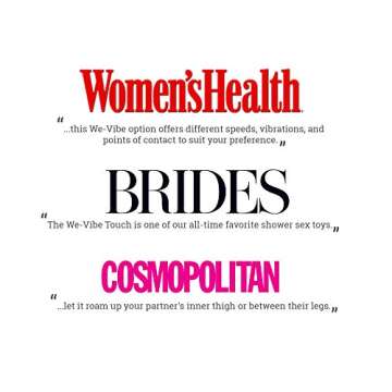 We-Vibe Touch Mini Clitoral Vibrator for Women - Vibrating Sex Toy for Her - Clitoris Stimulator Massager with 8 Vibration Modes - All Erogenous Zones - Silky-Soft Silicone - Waterproof - Rechargeable