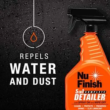 Nu Finish 5-in-1 Complete Detailer Spray for Your Car