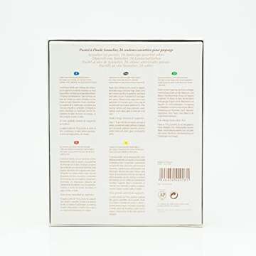 Sennelier Oil Pastel Set, 24 Count - Vibrant Landscape Colors