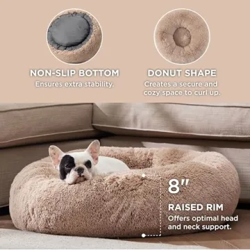 Bedsure Calming Dog Bed - 30" Plush and Cozy