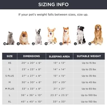 Bedsure Calming Dog Bed - 30" Plush and Cozy