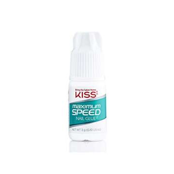 Kiss Maximum Speed Nail Glue (2 Pack)