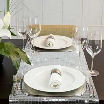 Glitter Disco Party Table Runner for Festive Celebrations