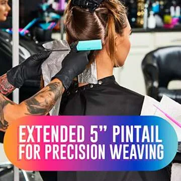 Colortrak Anti-Static Carbon Fiber Combs Set - 4pc