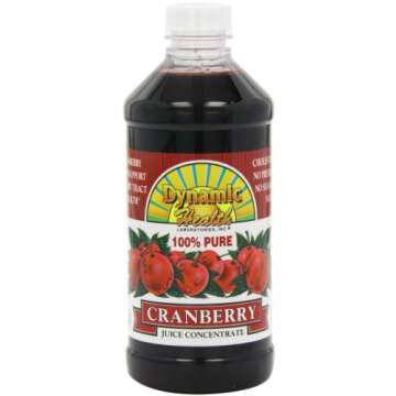 Dynamic Health Unsweetened Cranberry Juice Concentrate 16oz