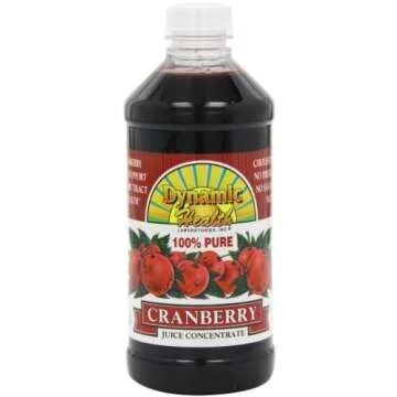 Dynamic Health Unsweetened Cranberry Juice Concentrate 16oz