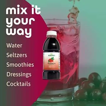 Dynamic Health Unsweetened Cranberry Juice Concentrate 16oz