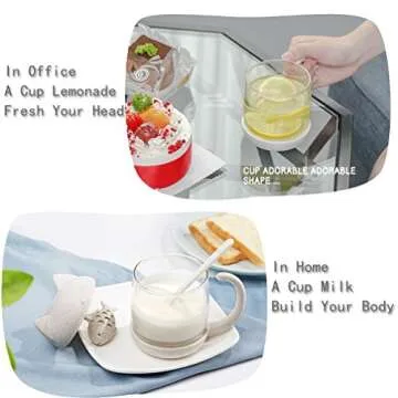 Cute Cat Tea Mug and Fish Infuser for Tea Lovers