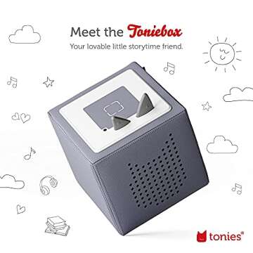 Toniebox Audio Player with Playtime Puppy - Educational Fun