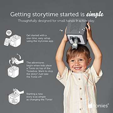 Toniebox Audio Player with Playtime Puppy - Educational Fun