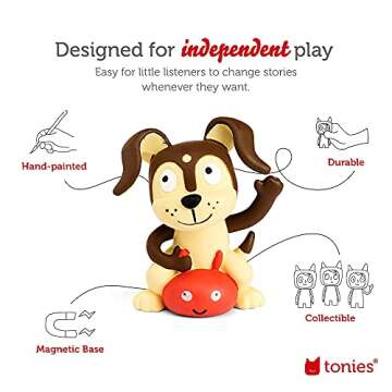 Toniebox Audio Player with Playtime Puppy - Educational Fun