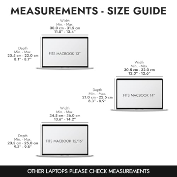 Philbert Danish Design 15-16” Laptop Sun Shade Sleeve - Eco-Friendly