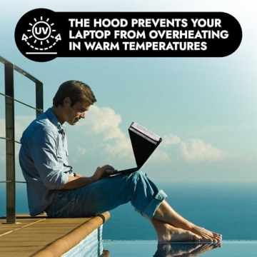 Philbert Danish Design 15-16” Laptop Sun Shade Sleeve - Eco-Friendly