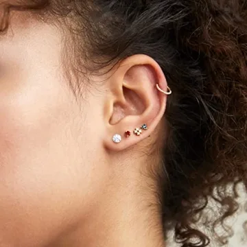 Luxurious Lab Created Diamond Earrings for Everyone