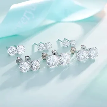 Luxurious Lab Created Diamond Earrings for Everyone