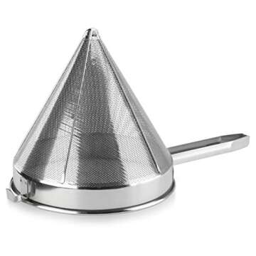 Versatile New Star Foodservice Stainless Steel Strainer
