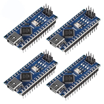 DORHEA for Nano V3.0 ATmega328P Nano Board CH340 5V 16M Microcontroller Board, Compatible with Ardui...