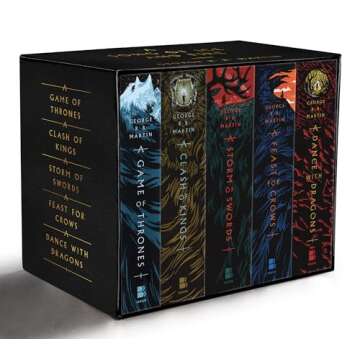 George R. R. Martin's A Game of Thrones 5-Book Boxed Set (Song of Ice and Fire Series) (A Song of Ice and Fire)